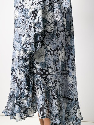 Ganni Floral Print Skirt