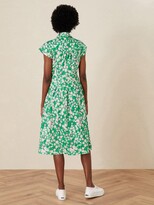 Thumbnail for your product : Monsoon Ditsy Floral Print Jersey Shirt Dress