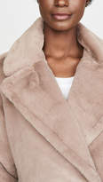 Thumbnail for your product : AVEC LES FILLES Faux Fur Bonded Peacoat