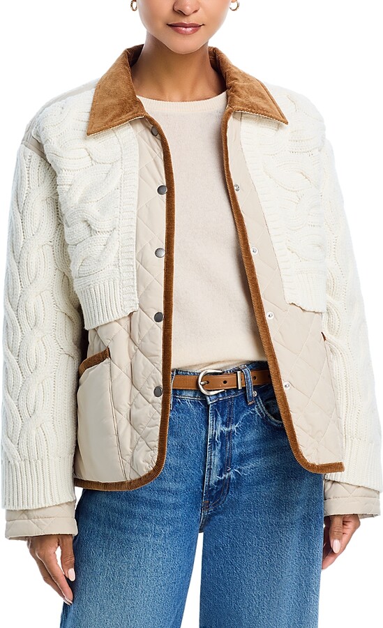 Rag & Bone Ivy Mixed Media Jacket - Exclusive