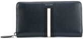 Thumbnail for your product : Bally Striped Zip Around Wallet