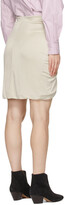 Thumbnail for your product : Isabel Marant Beige Disparis Miniskirt