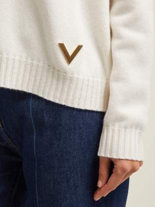 Valentino Cashmere Sweater - Womens - Ivory