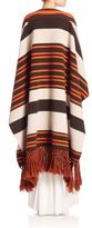 Thumbnail for your product : Chloé Striped Jacquard Poncho
