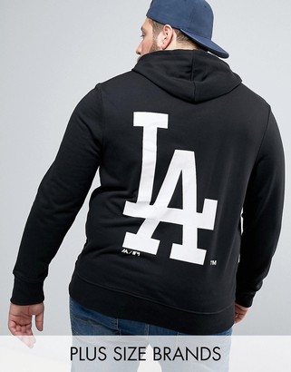 Majestic PLUS L.A. Dodgers Hoodie With Back Print