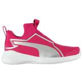 Thumbnail for your product : Puma Kids Girls Rebel Mid Trainers Child High Top Slip On Breathable Lightweight