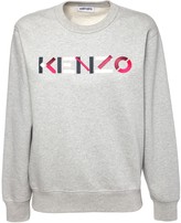 Thumbnail for your product : Kenzo Logo Embroidery Cotton Jersey Sweatshirt