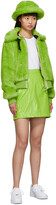 Thumbnail for your product : Kirin Green Latex Miniskirt