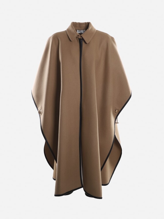 Saint Cape With Leather Inserts - ShopStyle
