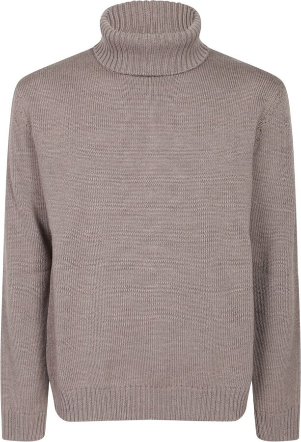 Incotex Ribbed Turtleneck Knitwear