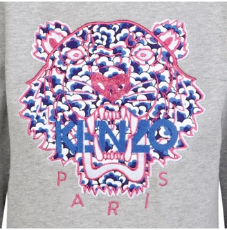 Kenzo Grey Logo Sweater