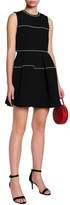 Thumbnail for your product : Sandro Faux Pearl-Embellished Cady Mini Dress