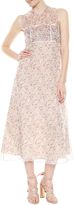 Thumbnail for your product : Calvin Klein Printed Silk Long Dress