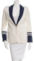 Thumbnail for your product : Equipment Wool Colorblock Blazer w/ Tags