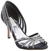 Thumbnail for your product : Badgley Mischka silver textile crystal studded 'Glynn' pumps