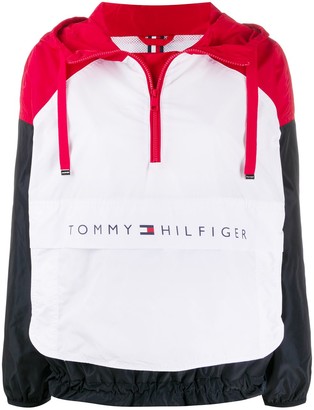 tommy hilfiger colour block hoodie