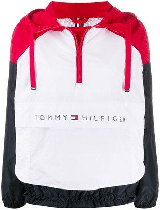 Tommy Hilfiger Colour Block Hoodie - ShopStyle