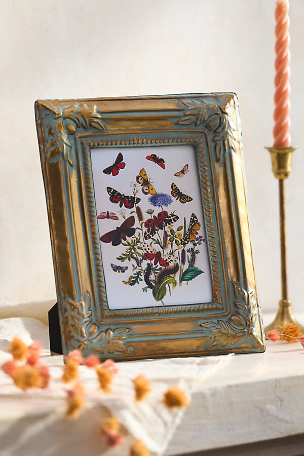 Ornamental Leaf Picture Frame at Terrain