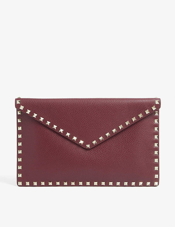 rockstud envelope clutch