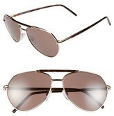 Thumbnail for your product : Tod's 58mm Aviator Sunglasses
