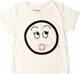 Thumbnail for your product : 3.1 Phillip Lim Girl's SS Sequin Oops Face T