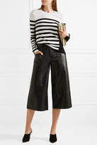 Thumbnail for your product : Rag & Bone Cecilee Striped Merino Wool-blend And Stretch-knit Sweater