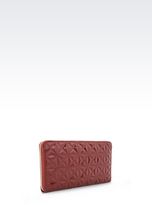 Thumbnail for your product : Emporio Armani Matelassé Zip Around Wallet