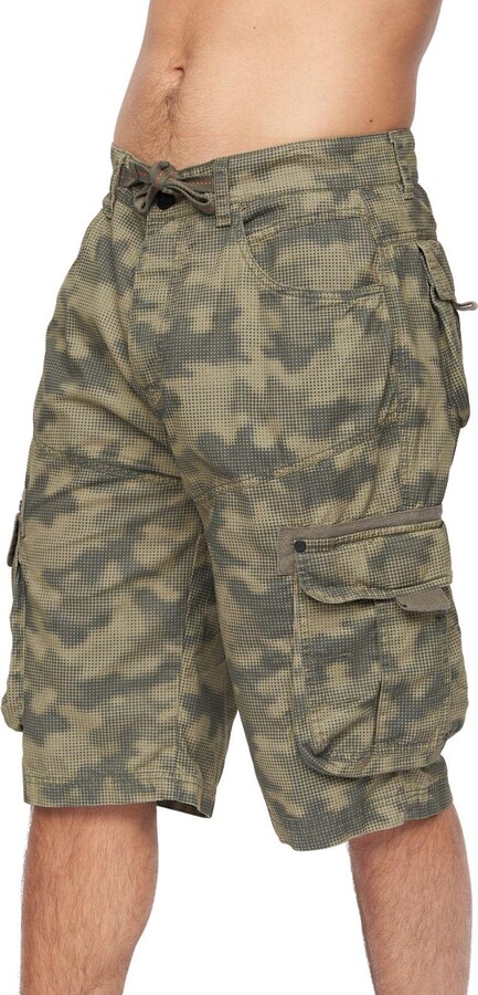 Mens Camo Cargo Shorts ShopStyle UK