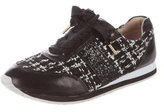 Thumbnail for your product : Kate Spade Glitter-Paneled Low-Top Sneakers