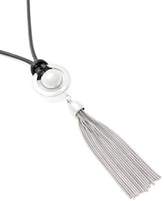 Thumbnail for your product : Penningtons Cord Necklace with Circle Pendant and Tassel