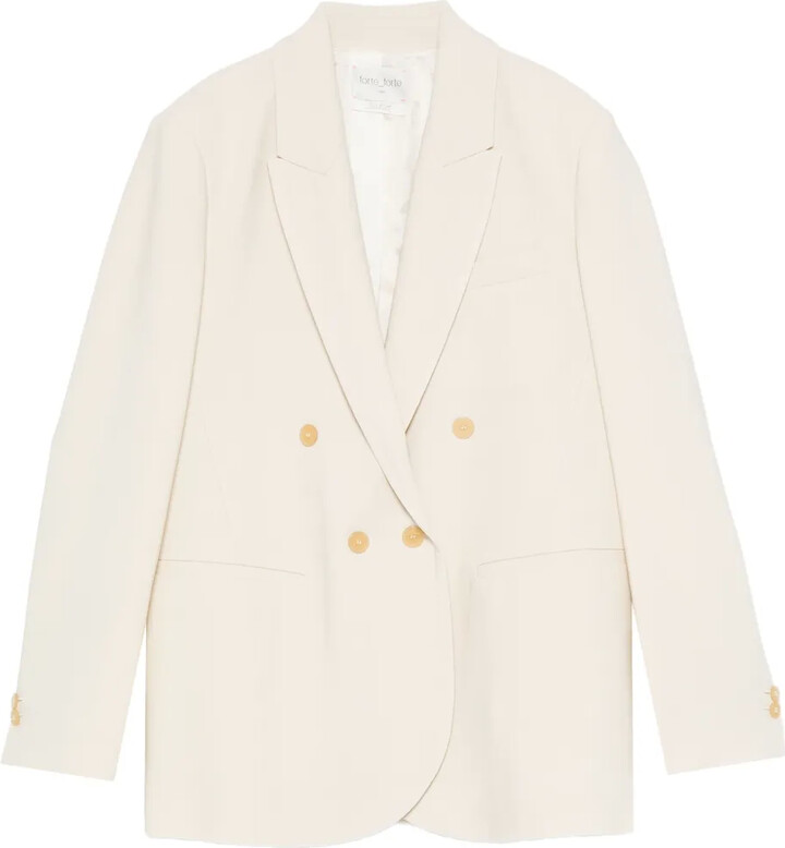 Forte Forte Double-Breasted Button Jacket