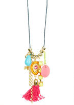 Thumbnail for your product : Delia's Multi Charm Rope Necklace