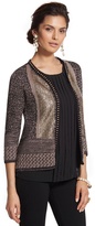 Thumbnail for your product : Chico's Shine Sequin Shawnee Cardigan