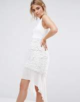 Thumbnail for your product : boohoo Crochet Lace Fish Tail Dress