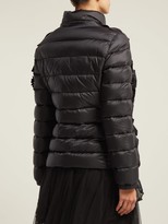 Thumbnail for your product : 4 Moncler Simone Rocha - Darcy Ruffled Quilted Jacket - Black