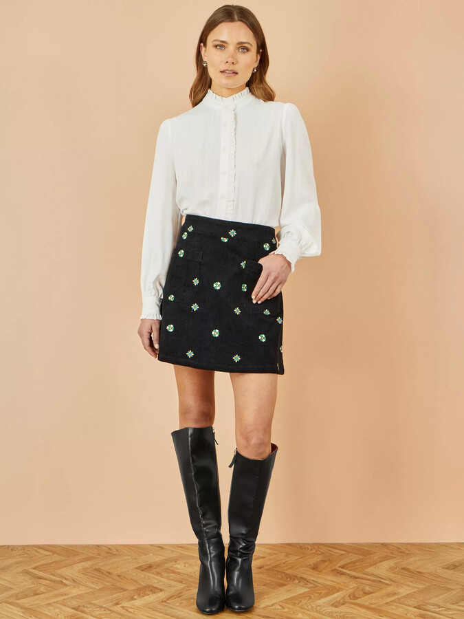 Cord Belted Black Cord Skirt Boohoo Cord Skirt Boohoo 2025