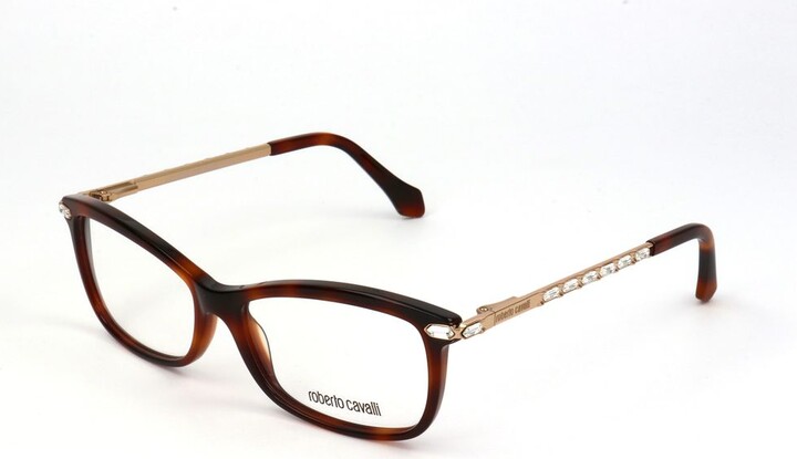 Roberto Cavalli Brown Acetate Glasses Women's (Frames)