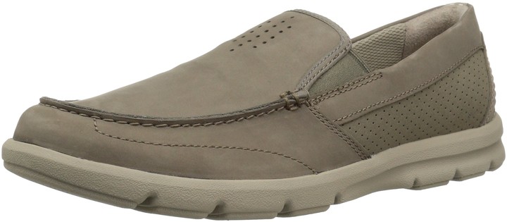 clarks green loafers