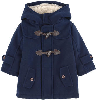 Mayoral Duffle coat with a soft lining