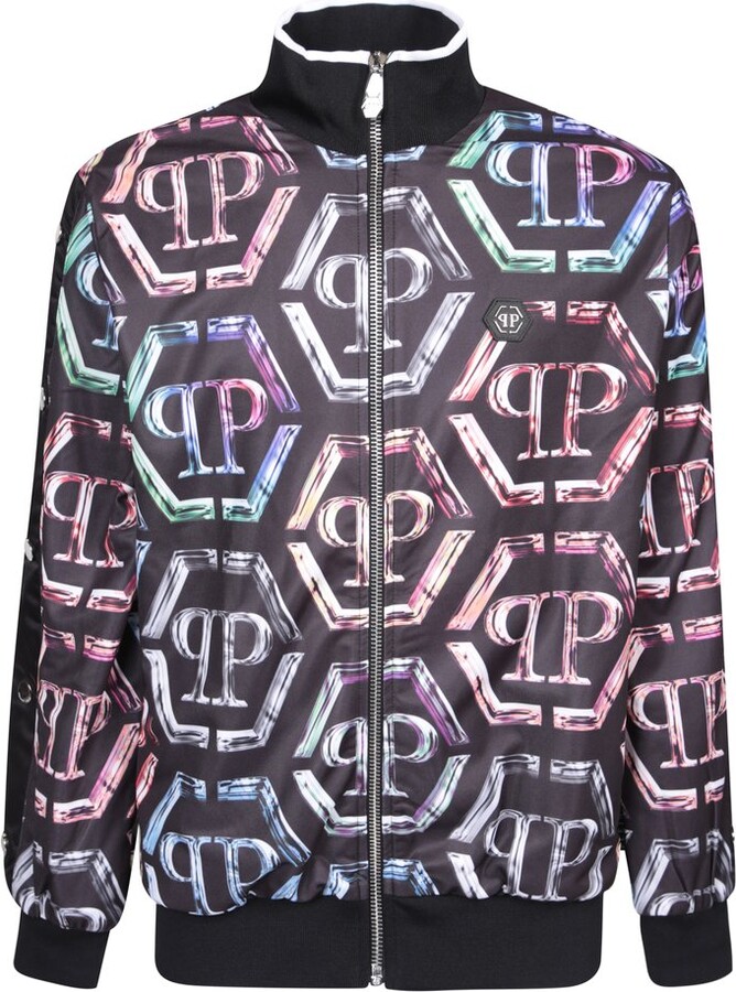 Philipp Plein All-Over Printed Zip-Up Tracksuit