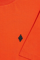 Thumbnail for your product : Marcelo Burlon County of Milan Cross embroidered cotton-jersey T-shirt