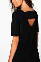 Thumbnail for your product : boohoo Anna Tailored Bare Back Shift Dress