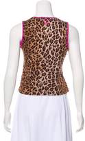 Thumbnail for your product : Dolce & Gabbana Sleeveless Leopard Print Top