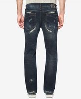 Thumbnail for your product : Buffalo David Bitton Men's Tinted Dark Blue Ripped Stretch Jeans