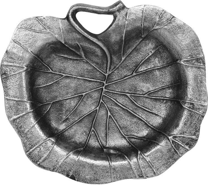 Afoxsos Neosho Aluminum Decorative Leaf Plate