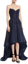 Thumbnail for your product : Zac Posen Strapless-Sweetheart High Low Gown