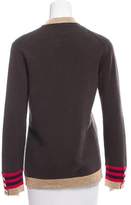 Thumbnail for your product : Chanel Metallic-Trimmed Cashmere Cardigan