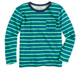 Thumbnail for your product : J.Crew Boys' T-shirt in marine blue stripe