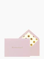 Thumbnail for your product : Kate Spade How the devil are you card set