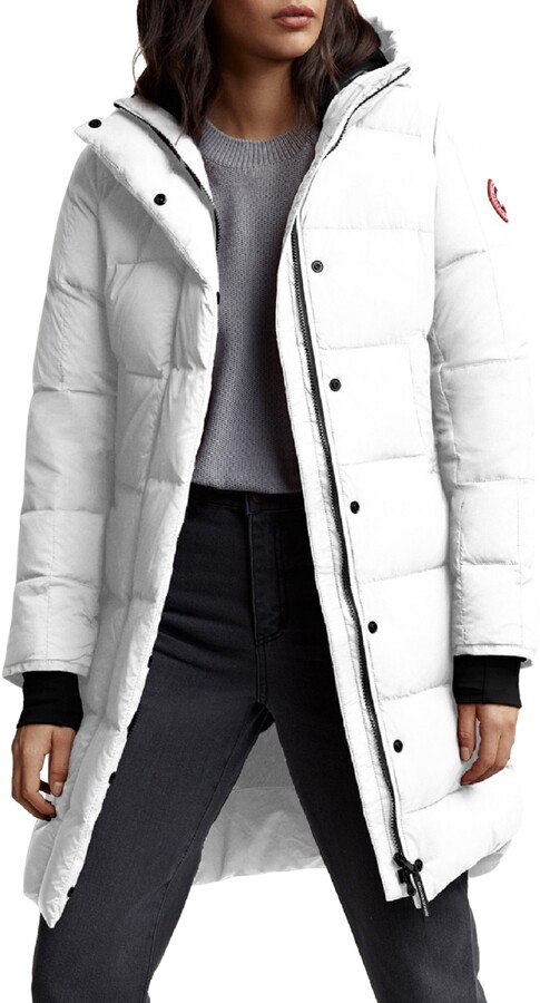 white parka